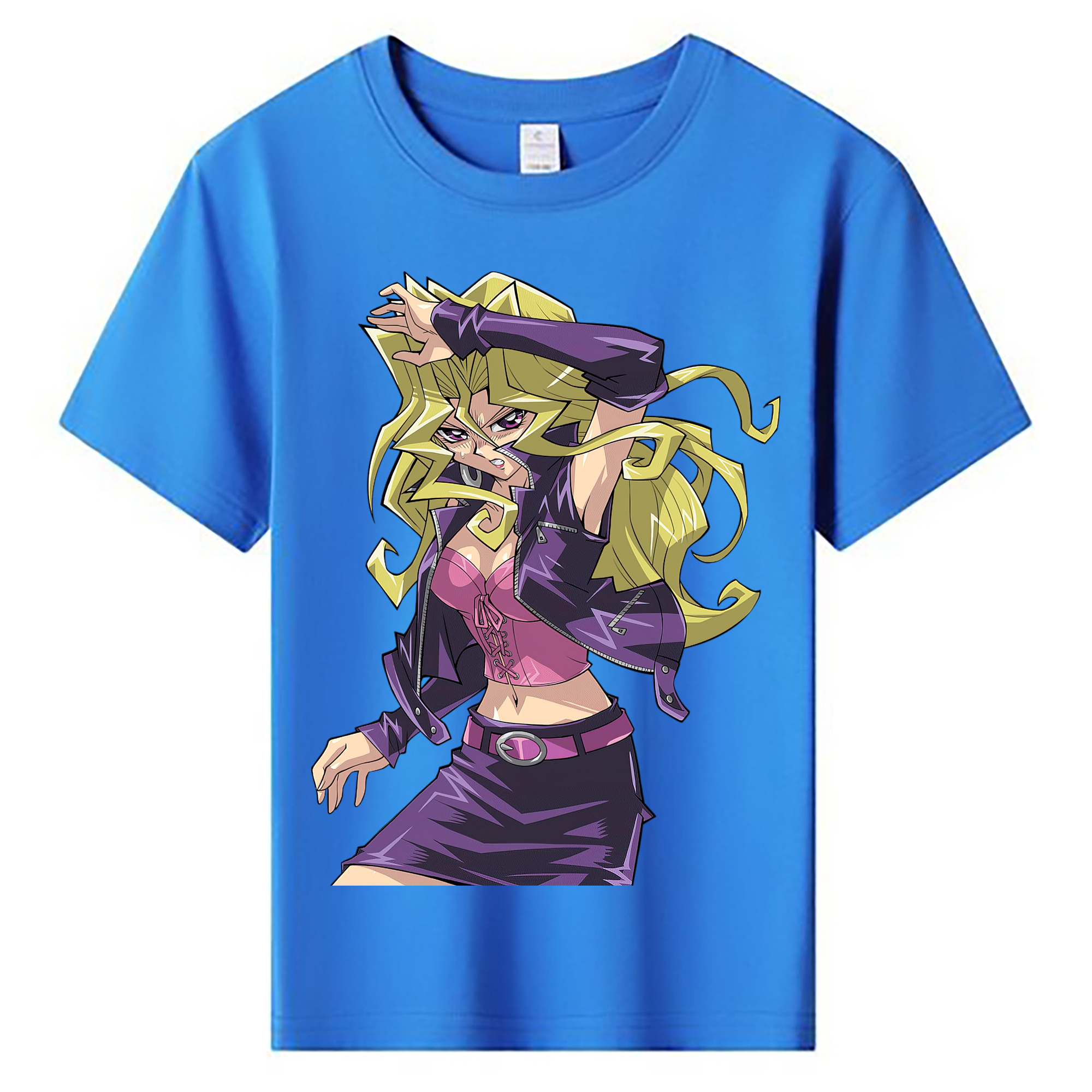 （画像用） 遊☆戯☆王 Yu-Gi-Oh! 綿100％キッズTシャツ（フロントプリント）